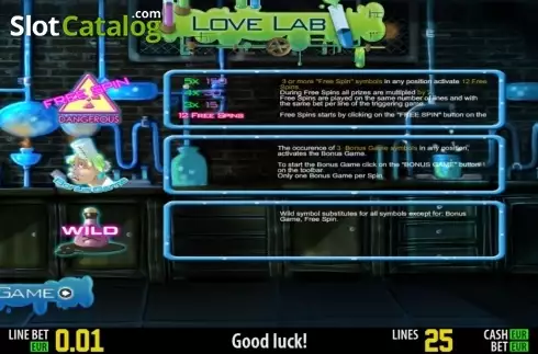 Πίνακας πληρωμών 2. Love Lab HD Κουλοχέρης