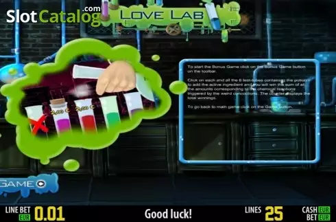 Πίνακας πληρωμών 3. Love Lab HD Κουλοχέρης