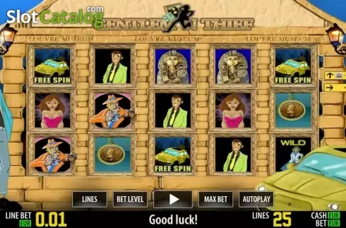 Παιχνίδια με ρόλους. Gentleman Thief HD Κουλοχέρης