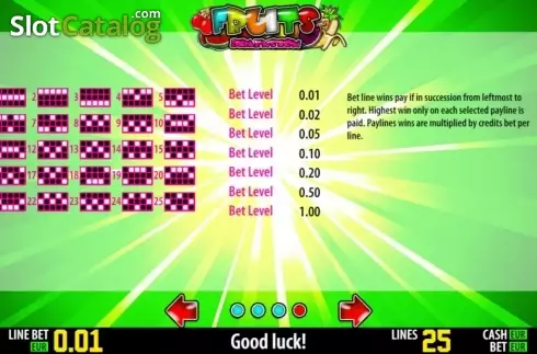 Winlines. Fruits Dimension HD Κουλοχέρης
