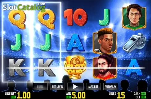 Οθόνη5. Slot Cup Κουλοχέρης 