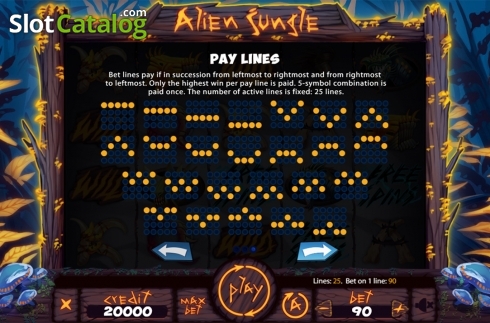 Οθόνη8. Alien Jungle Κουλοχέρης
