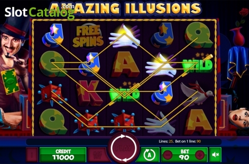 Οθόνη4. Amazing Illusions Κουλοχέρης 