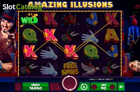 Οθόνη5. Amazing Illusions Κουλοχέρης 