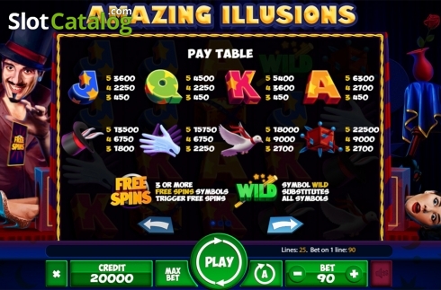 Οθόνη6. Amazing Illusions Κουλοχέρης 