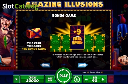 Οθόνη7. Amazing Illusions Κουλοχέρης 