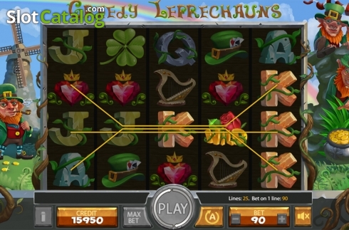 Οθόνη4. Greedy Leprechauns Κουλοχέρης
