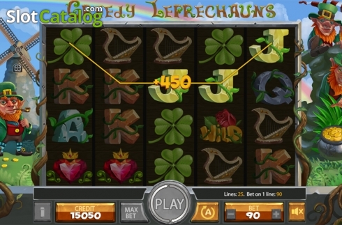 Οθόνη5. Greedy Leprechauns Κουλοχέρης