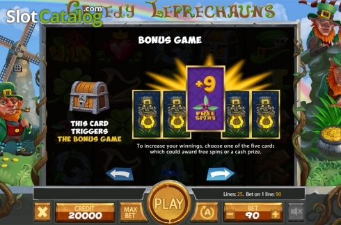 Οθόνη7. Greedy Leprechauns Κουλοχέρης