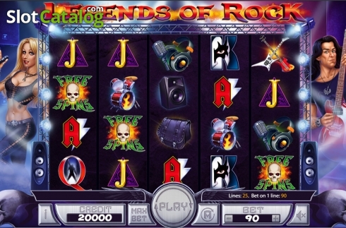 Οθόνη2. Legends of Rock Κουλοχέρης