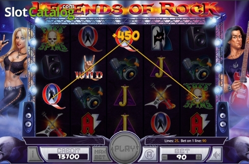 Οθόνη3. Legends of Rock Κουλοχέρης
