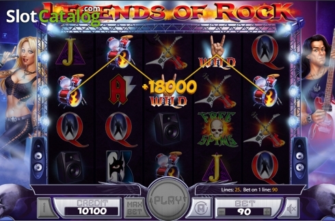 Οθόνη6. Legends of Rock Κουλοχέρης