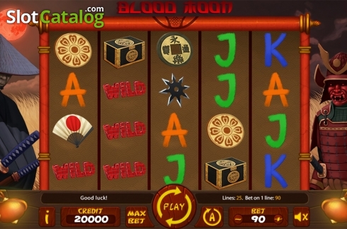 Οθόνη2. Blood Moon (X Card) Κουλοχέρης