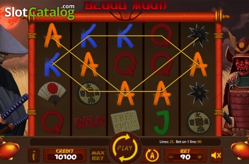 Οθόνη6. Blood Moon (X Card) Κουλοχέρης