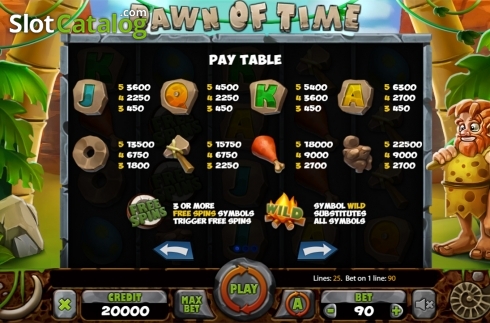 Οθόνη7. Dawn of Time Κουλοχέρης