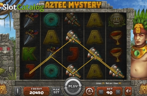 Οθόνη4. Aztec Mystery (X Card) Κουλοχέρης