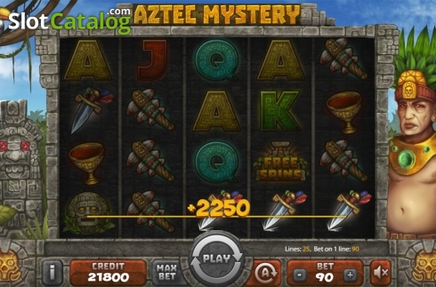 Οθόνη5. Aztec Mystery (X Card) Κουλοχέρης