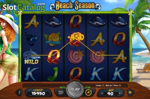 Οθόνη5. Beach Season Κουλοχέρης