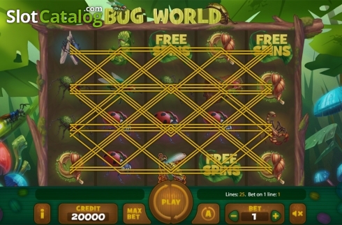 Οθόνη2. Bug World Κουλοχέρης