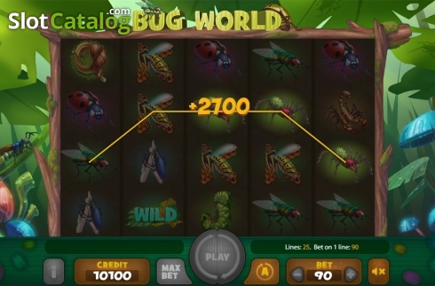 Οθόνη5. Bug World Κουλοχέρης