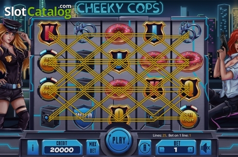 Οθόνη2. Cheeky Cops Κουλοχέρης