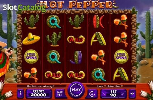 Οθόνη2. Hot Pepper (X Card) Κουλοχέρης