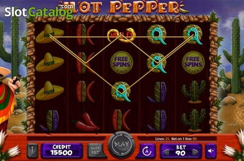 Οθόνη3. Hot Pepper (X Card) Κουλοχέρης