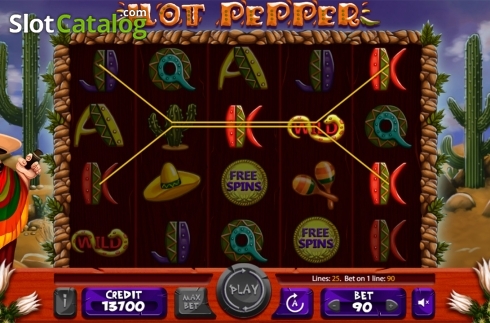 Οθόνη5. Hot Pepper (X Card) Κουλοχέρης