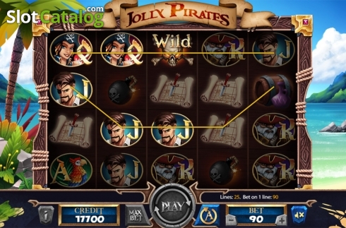 Οθόνη3. Jolly Roger (X Card) Κουλοχέρης