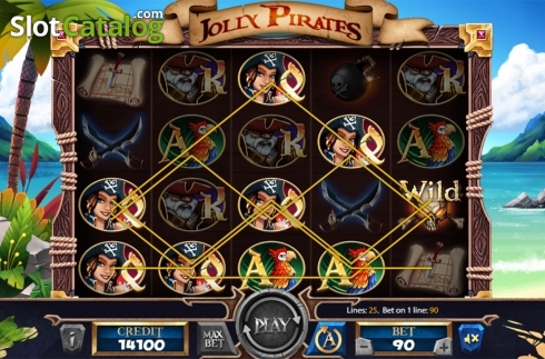 Οθόνη4. Jolly Roger (X Card) Κουλοχέρης