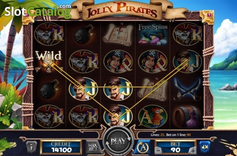 Οθόνη5. Jolly Roger (X Card) Κουλοχέρης