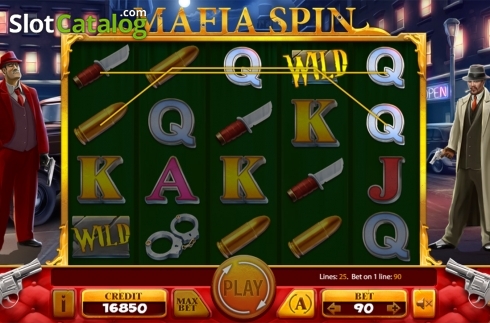 Οθόνη4. Mafia Spin Κουλοχέρης