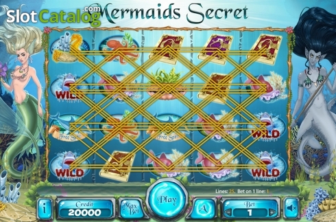 Οθόνη2. Mermaids Secrets Κουλοχέρης