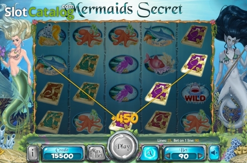Οθόνη3. Mermaids Secrets Κουλοχέρης