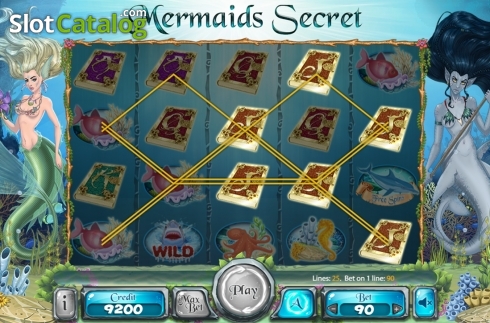 Οθόνη4. Mermaids Secrets Κουλοχέρης