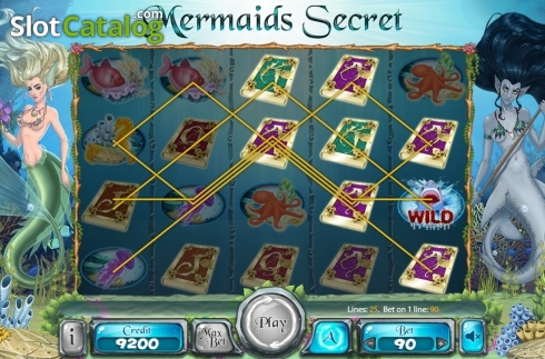 Οθόνη5. Mermaids Secrets Κουλοχέρης