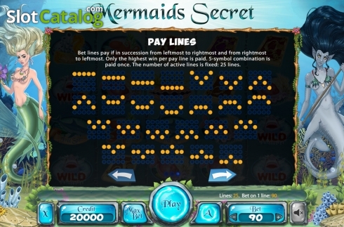 Οθόνη8. Mermaids Secrets Κουλοχέρης