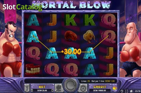 Οθόνη5. Mortal Blow Κουλοχέρης