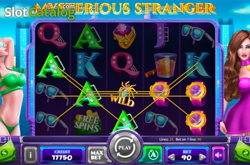 Οθόνη3. Mysterious Stranger Κουλοχέρης
