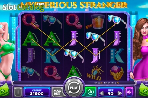 Οθόνη4. Mysterious Stranger Κουλοχέρης