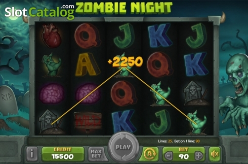 Οθόνη3. Zombie Night Κουλοχέρης