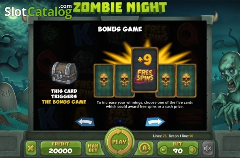 Οθόνη7. Zombie Night Κουλοχέρης