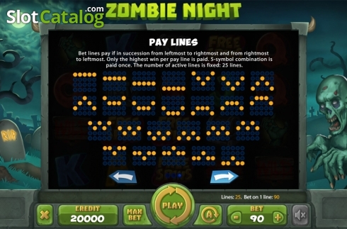 Οθόνη8. Zombie Night Κουλοχέρης