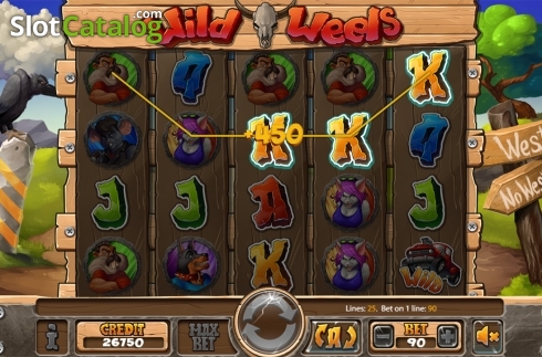 Οθόνη3. Wild Weels Κουλοχέρης