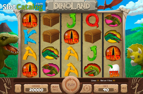 Οθόνη2. Dinoland Κουλοχέρης