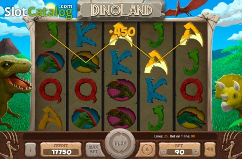 Οθόνη3. Dinoland Κουλοχέρης