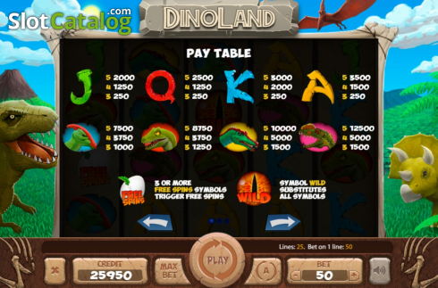Οθόνη7. Dinoland Κουλοχέρης