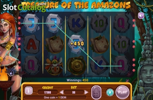 Οθόνη6. Treasure Of The Amazons Κουλοχέρης