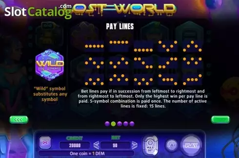 Οθόνη7. Lost World (X Line) Κουλοχέρης