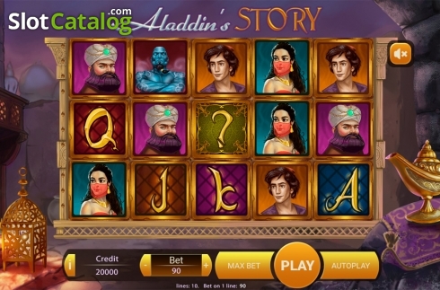 Οθόνη2. Aladdins Story Κουλοχέρης 